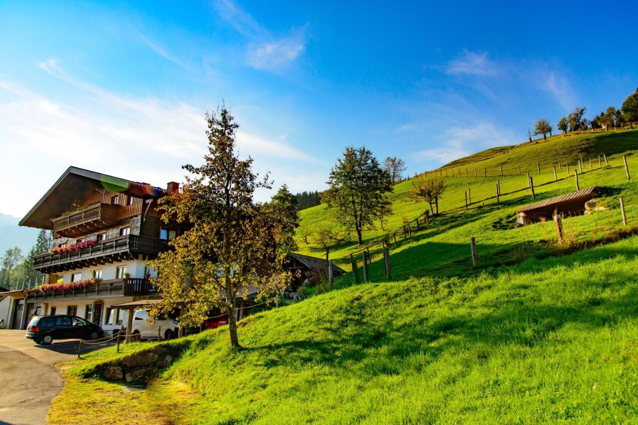 Schrahlehen Bed & Breakfast Wagrain Exterior foto